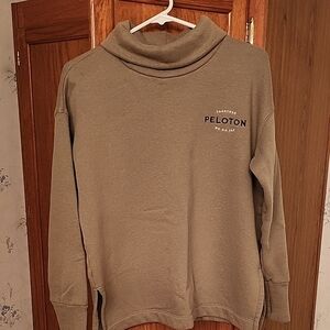 Peloton Green Turtleneck Sweater